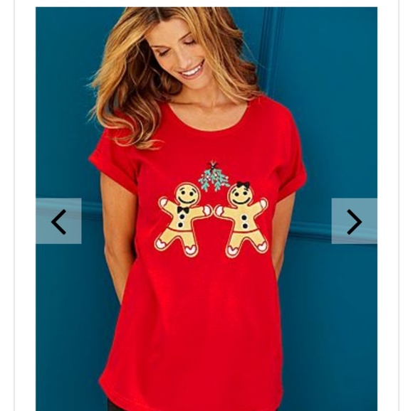 2pc Gingerbread tee and legging set - Picture 5 of 6